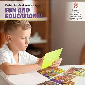 Sequence Cards for Storytelling, Speech Therapy Game, Special Education Materials, Sentence Building, Problem Solving, Improve Language Skills Sequence Cards, Autism Game, Picture Cards, SEL