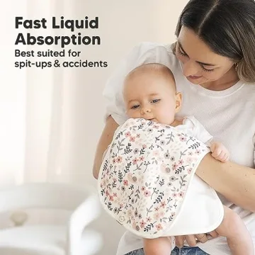 Eco-Friendly Organic Burp Cloths for Babies