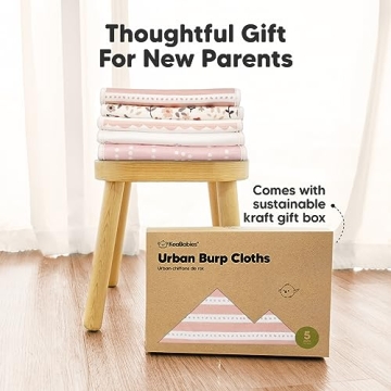 Eco-Friendly Organic Burp Cloths for Babies