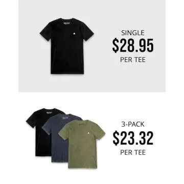 INTO THE AM Men's Workout Shirts for Active Fitness