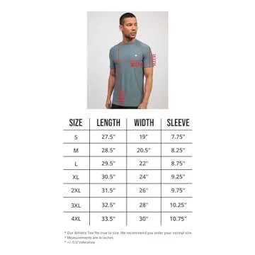 INTO THE AM Men's Workout Shirts for Active Fitness