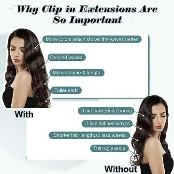 Full Shine Clip In Hair Extensions for Instant Volume