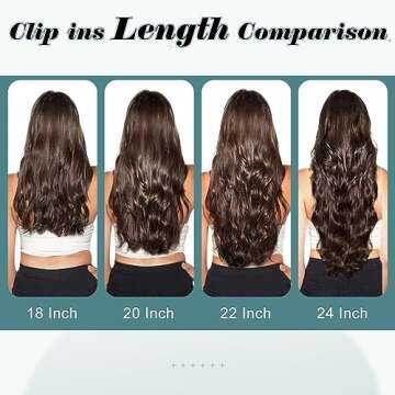 Full Shine Clip In Hair Extensions for Instant Volume
