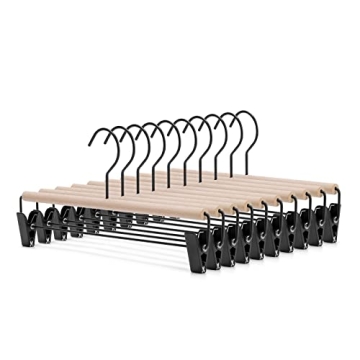 Nature Smile Beech Wooden Hangers Set - 10 Pack