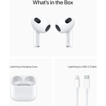 Apple AirPods 3rd Gen with MagSafe Charging Case and Cable