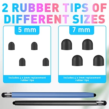Universal High Sensitivity Stylus Pens 4-Pack Touch Screens