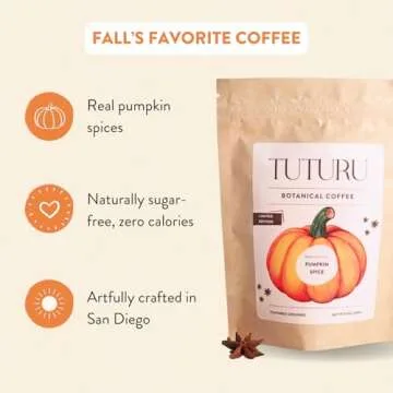 Organic Pumpkin Spice & Cinnamon Vanilla Ground Coffee Bundle | Medium Roast, 8 oz