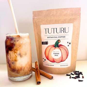 Organic Pumpkin Spice & Cinnamon Vanilla Ground Coffee Bundle | Medium Roast, 8 oz