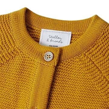 Stellou & Friends Organic Cotton Cardigan for Toddlers