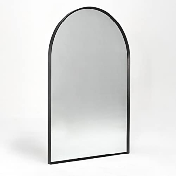 Stunning Minuover Arched Wall Mirror with Metal Frame