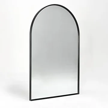 Stunning Minuover Arched Wall Mirror with Metal Frame