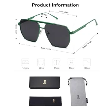 Stylish SojoS Polarized Sunglasses for Summer Fun