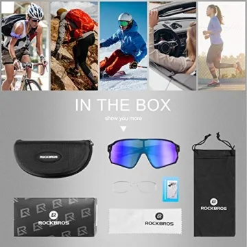 ROCKBROS Polarized Sunglasses with UV400 Protection