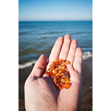 Baltic Amber Necklace for Teething Relief & Style