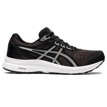 ASICS Men's Gel-Contend 8 Running Shoes - Lightweight Comfort in Black/White