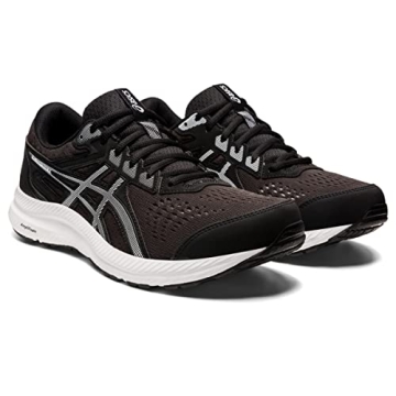 ASICS Men's Gel-Contend 8 Running Shoes in Black/White