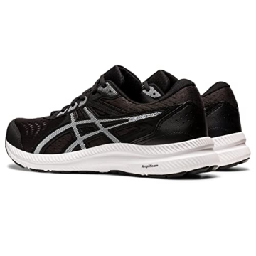 ASICS Men's Gel-Contend 8 Running Shoes in Black/White
