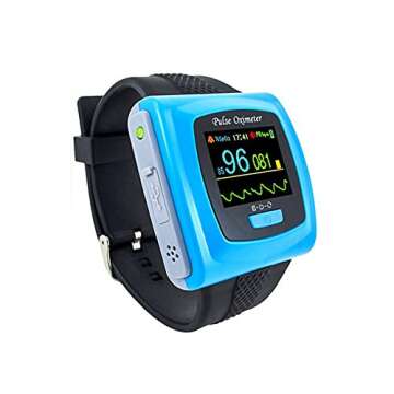 CMS50F Wrist Pulse Oximeter for Accurate Monitoring