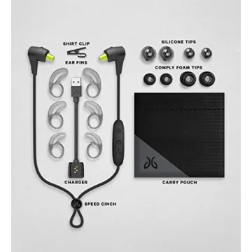 Jaybird X4 Earbuds Waterproof Sports Design & EQ Customization
