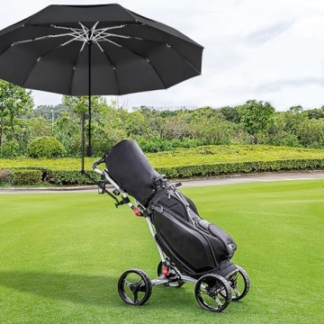 HOBVO UPF 50+ Golf Umbrella with Adjustable Clamp
