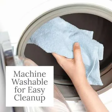 Natemia Organic Baby Washcloths - 10"x10" Baby Washcloths for Newborn, Pack of 6 Soft Organic Cotton Baby Towels, Baby Girl Washcloths, Wash Cloths for Babies, Organic Cotton Washcloths