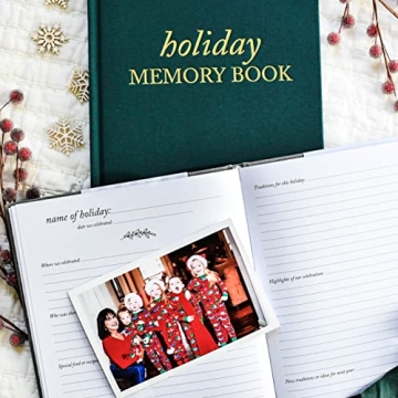 Holiday Memory Book for Cherished Family Traditions
