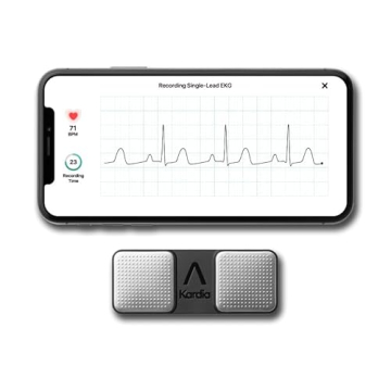 KardiaMobile 1-Lead EKG Monitor for Heart Health