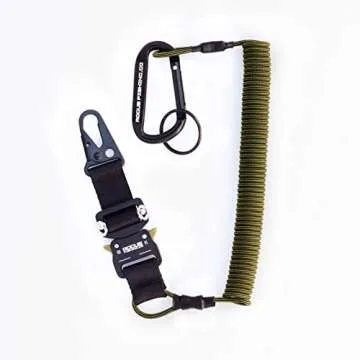 Rogue Fishing Co. Titan Board Leash - Heavy Duty for Kayaking and Fishing Adventures