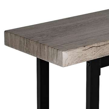 STHOUYN 59” Dining Bench Pair - Stylish & Sturdy Seating