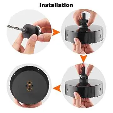 6 Inch Bi-Metal HSS Heavy Duty Hole Saw for All Drills
