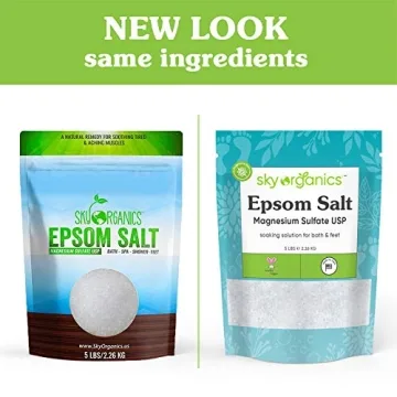 Pure Epsom Salt for Relaxing Bath Soaks - Sky Organics