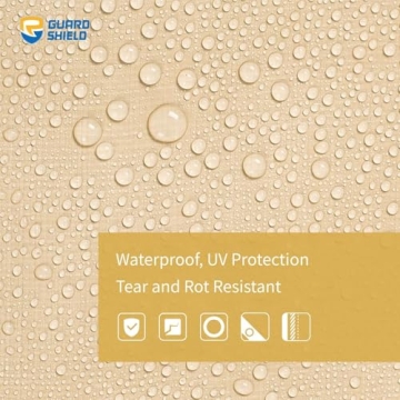 GUARD SHIELD Heavy Duty Waterproof Tarp 12x12 Feet