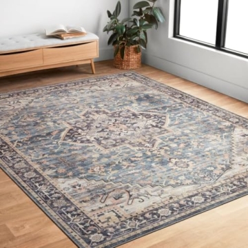 Loloi II Hathaway Navy Multi Area Rug 7'6" x 9'6"