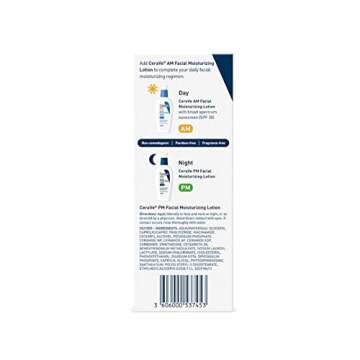 CeraVe Facial Moisturizing Lotion PM 3 oz (Pack of 2)