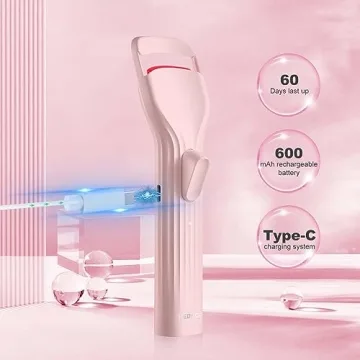 HEBECA Heated Eyelash Curler for Effortless Lifted Lashes
