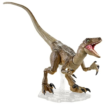 Mattel Jurassic World Amber Collection Velociraptor Figure - Ultimate Collectible Toy