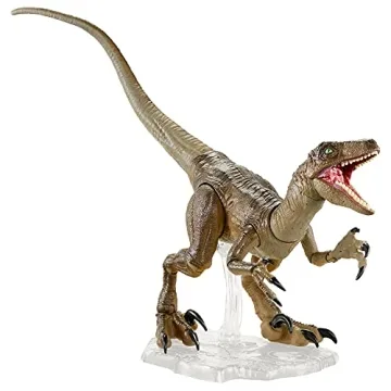 Mattel Jurassic World Amber Collection Velociraptor Figure - Ultimate Collectible Toy