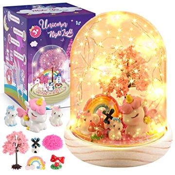 SYOKZEY Unicorn Night Light Craft Kit - Magical Fun for Kids 3-8