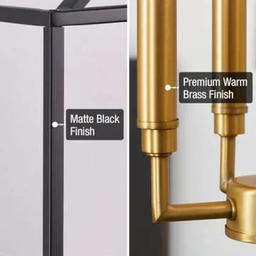 Kira Home Bellevue 18" 4-Light Modern Farmhouse Lantern Pendant Light, Adjustable Foyer Chandelier, ...