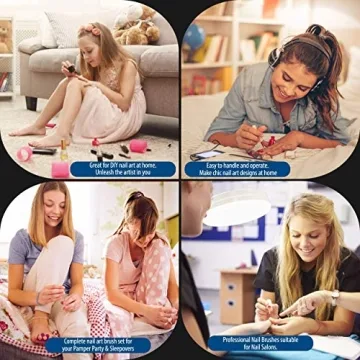 Cizoackle Nail Art Brushes for Easy Creative Designs