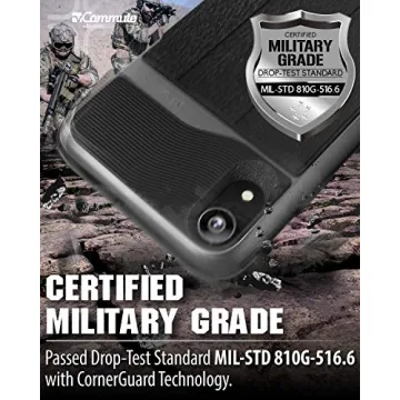 VENA iPhone XR Wallet Case with Drop Protection and Stand