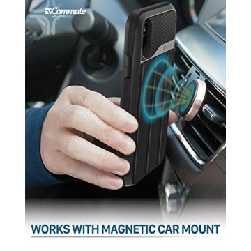 VENA iPhone XR Wallet Case with Drop Protection and Stand