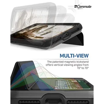 VENA iPhone XR Wallet Case with Drop Protection and Stand