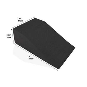 2 Pack Yoga Foam Wedge Blocks with Strap for Balance Support