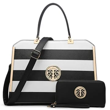 Dasein Vegan Leather Women's Satchel & Wallet Set - Stylish & Durable