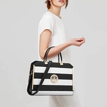 Dasein Vegan Leather Women's Satchel Wallet Set Stylish Durable