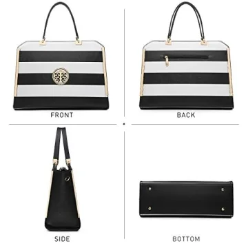 Dasein Vegan Leather Women's Satchel Wallet Set Stylish Durable