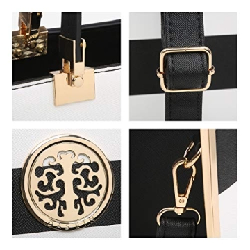 Dasein Vegan Leather Women's Satchel Wallet Set Stylish Durable