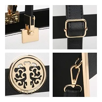 Dasein Vegan Leather Women's Satchel Wallet Set Stylish Durable