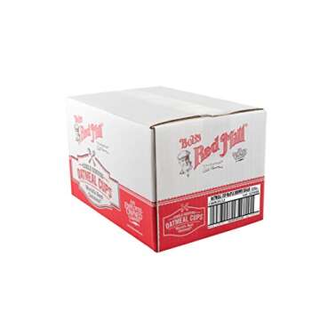 Bob's Red Mill Maple Brown Sugar Oatmeal Cup, 1 cup (Pack of 12) - Non GMO, Whole Grain, Kosher
